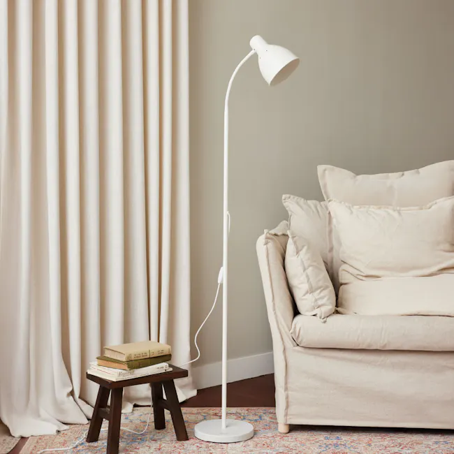 Spence Floor Lamp - White - 3