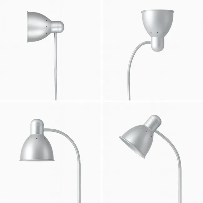 Spence Floor Lamp - White - 5