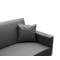 Leslie Sofa Bed - Slate Grey (Faux Leather) - 7