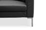 Leslie Sofa Bed - Slate Grey (Faux Leather) - 10