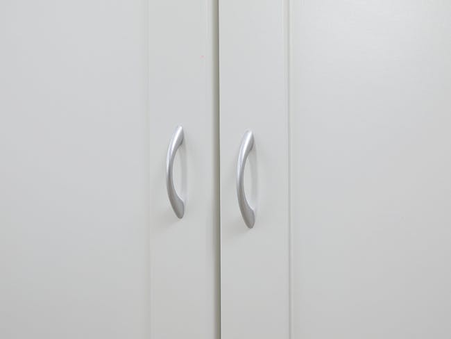 Tomos Shoe Cabinet 0.9m - White - 8