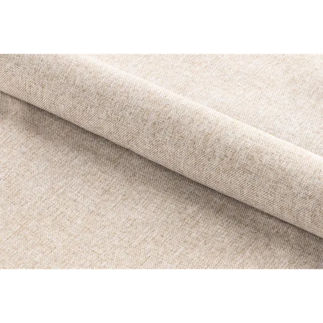 Fynn Dining Chair - Oak, Wheat Beige - 7 - Burlap fabric, textured beige, woven pattern, natural fiber, coarse weave, soft