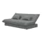 Tessa L-Shaped Storage Sofa Bed - Pewter Grey (Eco Clean Fabric) - 11