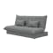 Tessa L-Shaped Storage Sofa Bed - Pewter Grey (Eco Clean Fabric) - 12