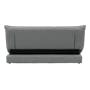 Tessa L-Shaped Storage Sofa Bed - Pewter Grey (Eco Clean Fabric) - 13