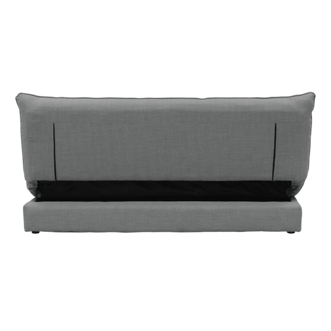 Tessa L-Shaped Storage Sofa Bed - Pigeon Grey - 13