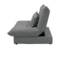 Tessa L-Shaped Storage Sofa Bed - Pewter Grey (Eco Clean Fabric) - 14