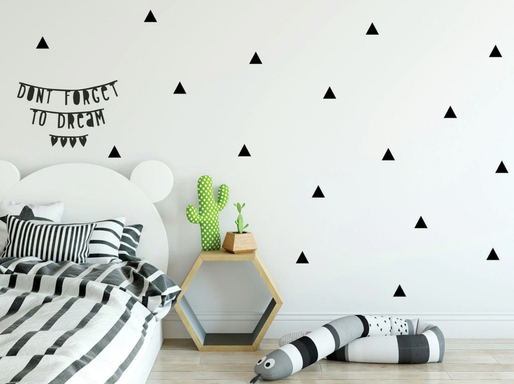 Urban Li'l Triangles Wall Decal, Urban Li'l HipVan