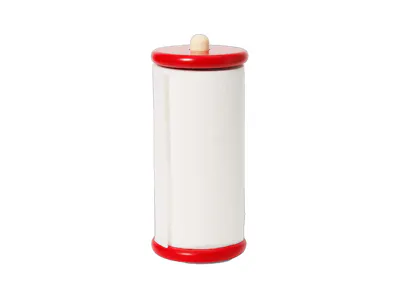 Spool Paper Towel Holder (Red / Yellow)