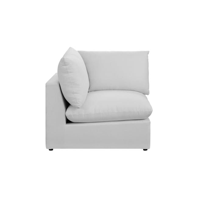 Russell Corner Unit - Silver (Eco Clean Fabric) - 9