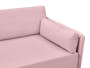 (As-is) Greta 3 Seater Sofa Bed - Dusty Pink - 14