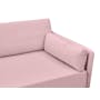 (As-is) Greta 3 Seater Sofa Bed - Dusty Pink - 14