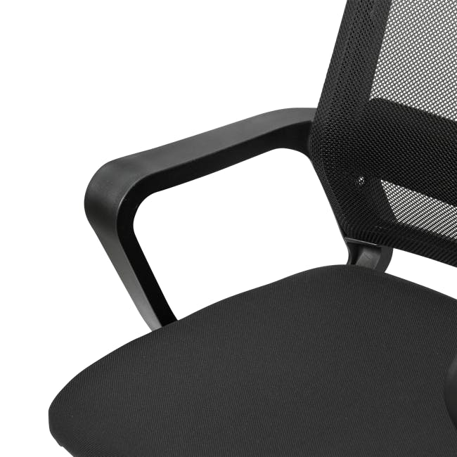 (As-is) Kingsley High Back Mesh Office Chair - Black - 2 - 16