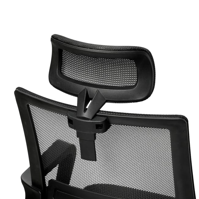(As-is) Kingsley High Back Mesh Office Chair - Black - 2 - 13