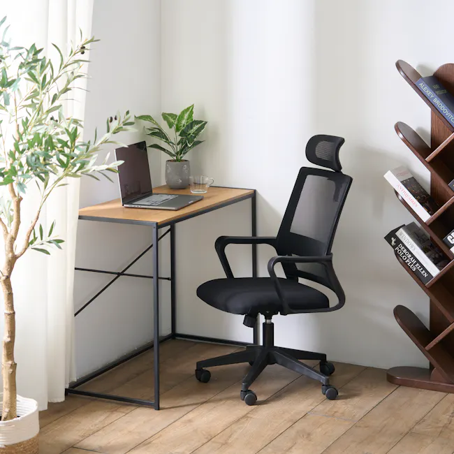 Kingsley High Back Mesh Office Chair - Black - 2