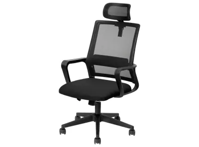 Kingsley High Back Mesh Office Chair - Black