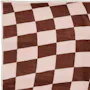 (As-is) Trippy Checkered Low Pile Rug - Brown (3 Sizes) - 1.2m x 1.6m - 7