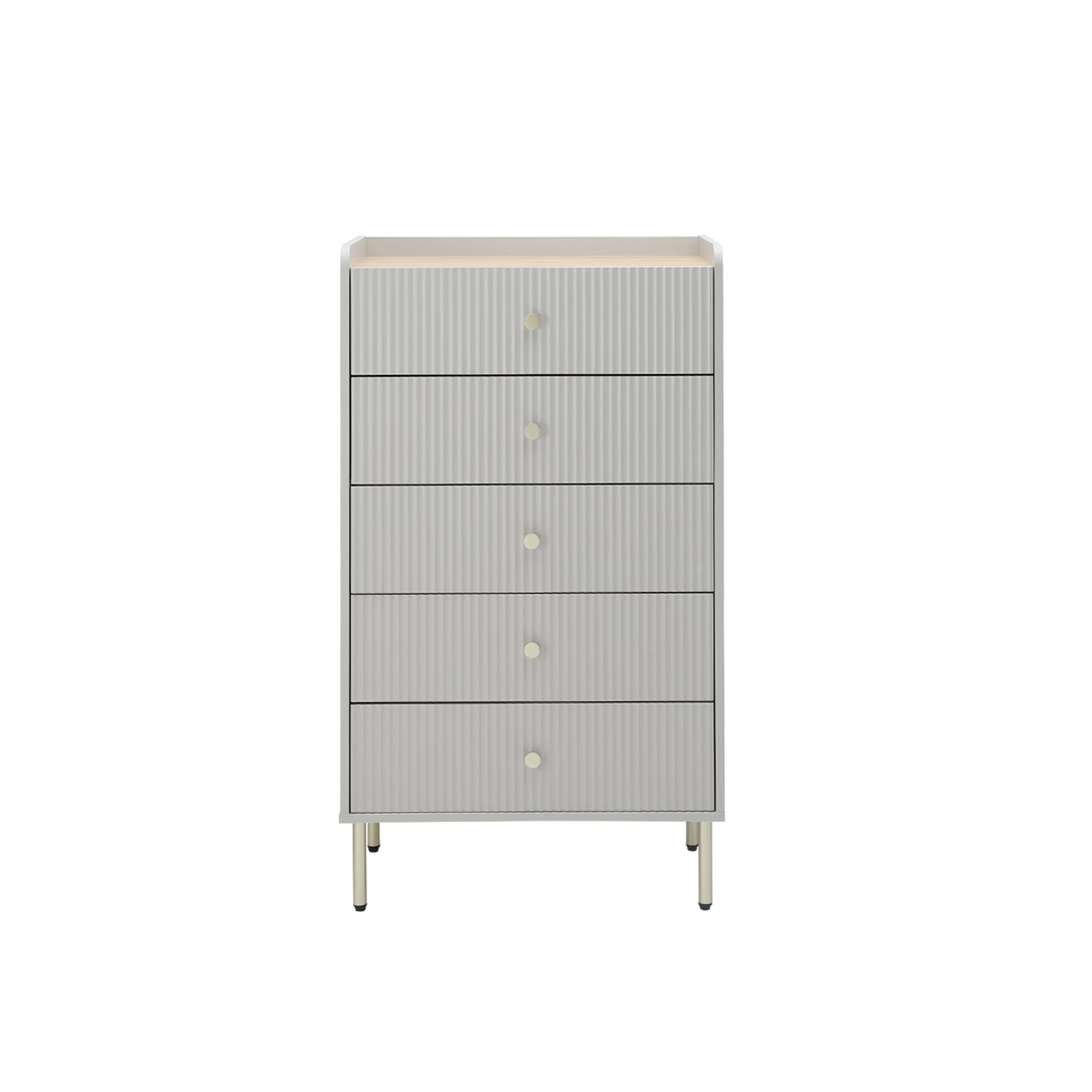 Soula 5 Drawer Chest 0.7m - Grey