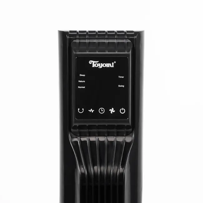 TOYOMI Airy Tower Fan with Remote TW 2103R - Black - 3 - Toyomi, sleep timer, nature mode, normal swing, digital display