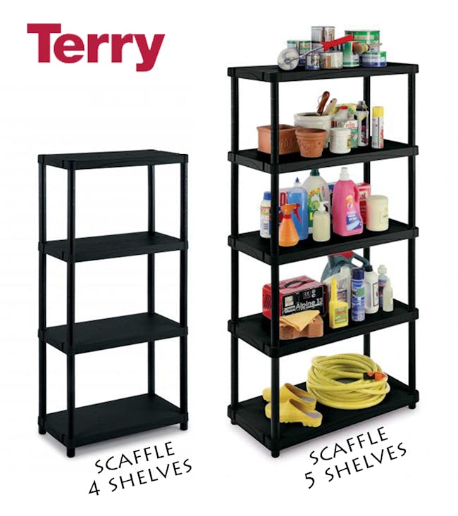 Terry Scaffle 5 Tier Shelf - 2