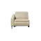 Clyde Left Arm Power Recliner Unit - Ivory (Top Grain Leather)