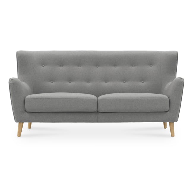 Jacob 3 Seater Sofa - Slate - 0