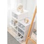 Zain Pull-Out Stackable Shoe Box - White - 5