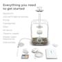 biOrb LIFE 15 with MCR Light & Remote with Design Set A - Clear - 2