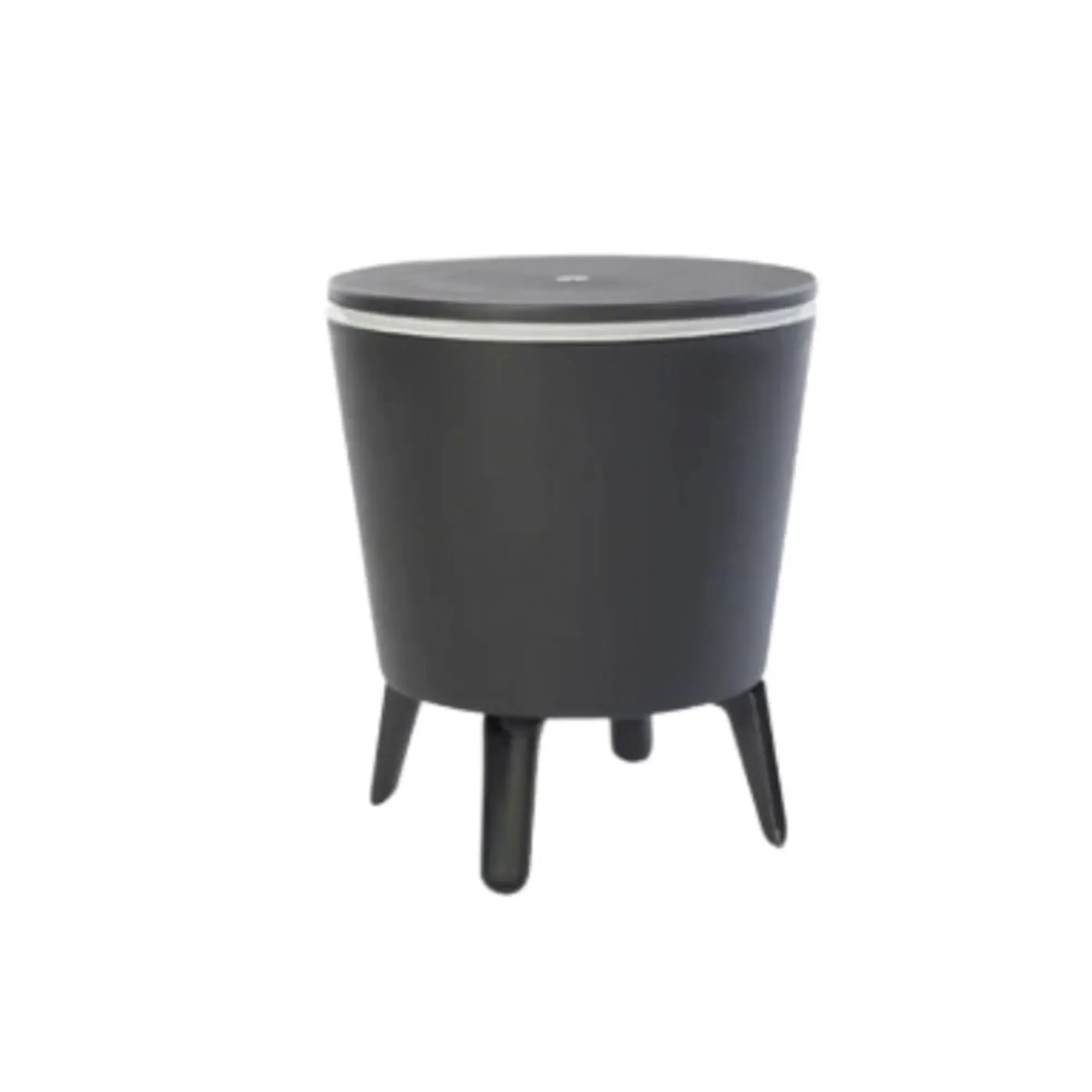 Cool Outdoor Cool Box / Bar Side Table - Graphite - 7