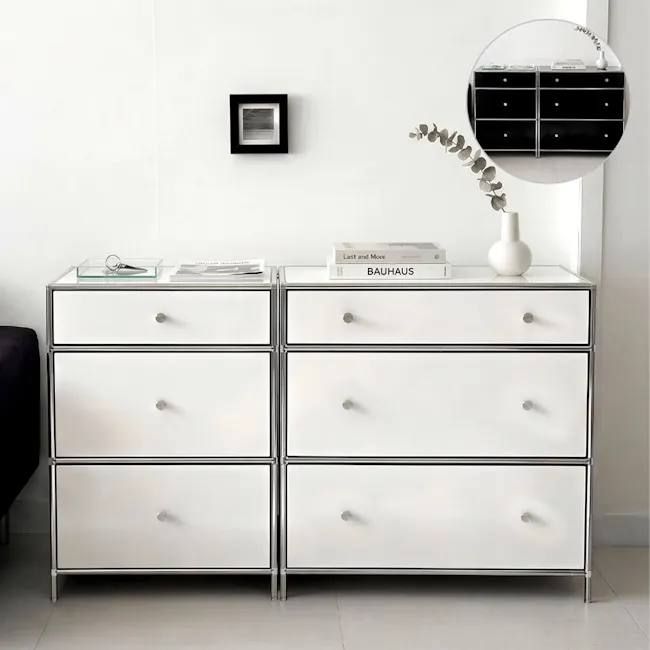 Ace 3 Drawer Chest 0.4m - White - 16