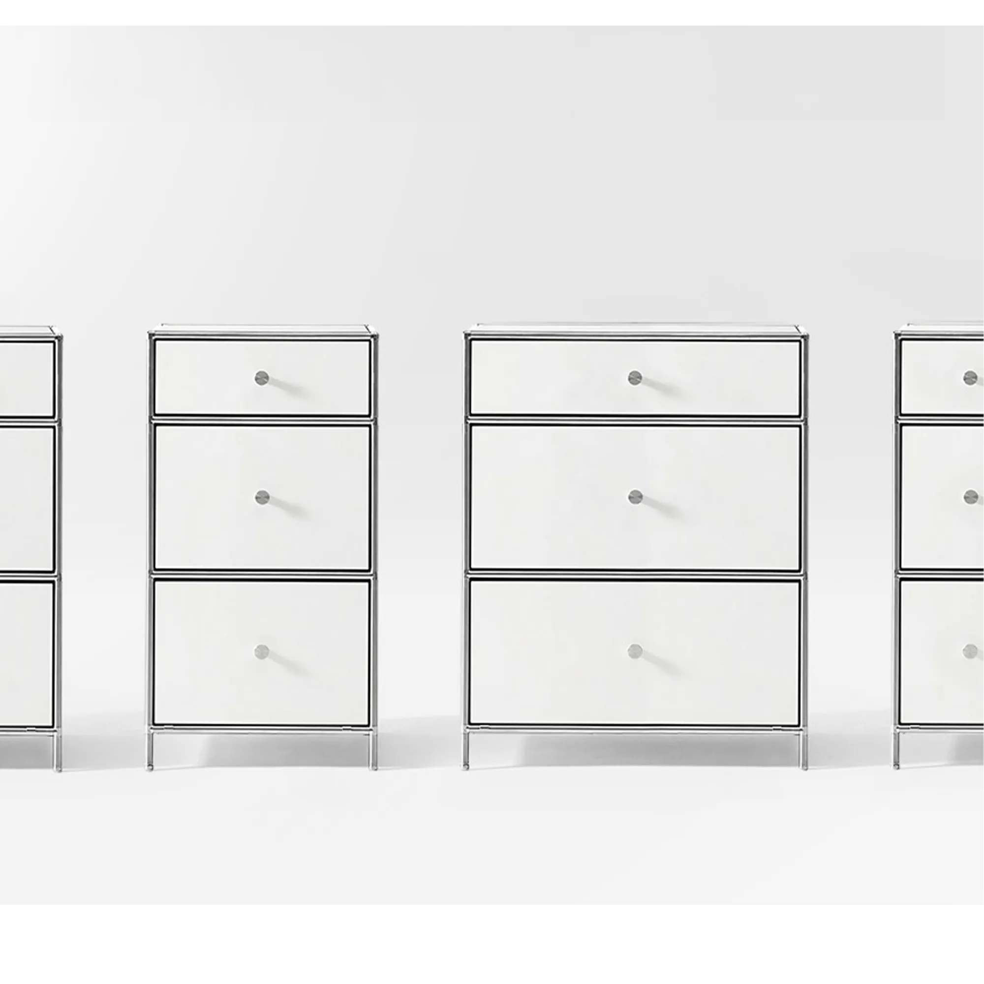 Ace 3 Drawer Chest 0.4m - White - 13