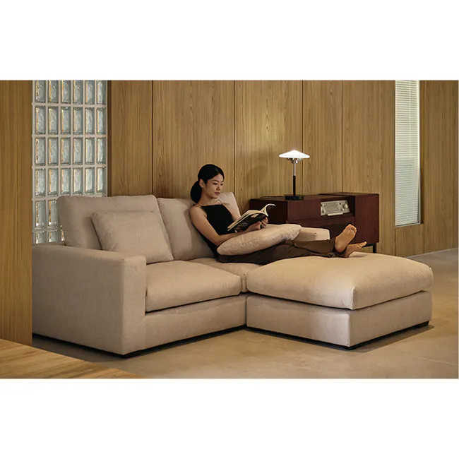 Oxford 3 Seater Sofa - Grey, Down Feathers - 12
