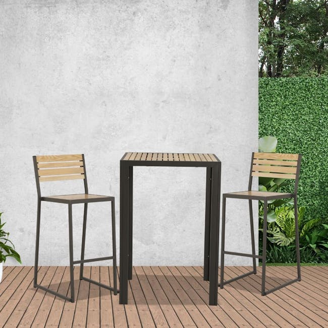 Zack Outdoor Bar Table 0.7m - 1