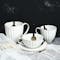Table Matters White Scallop Tea Cup and Saucer - 2