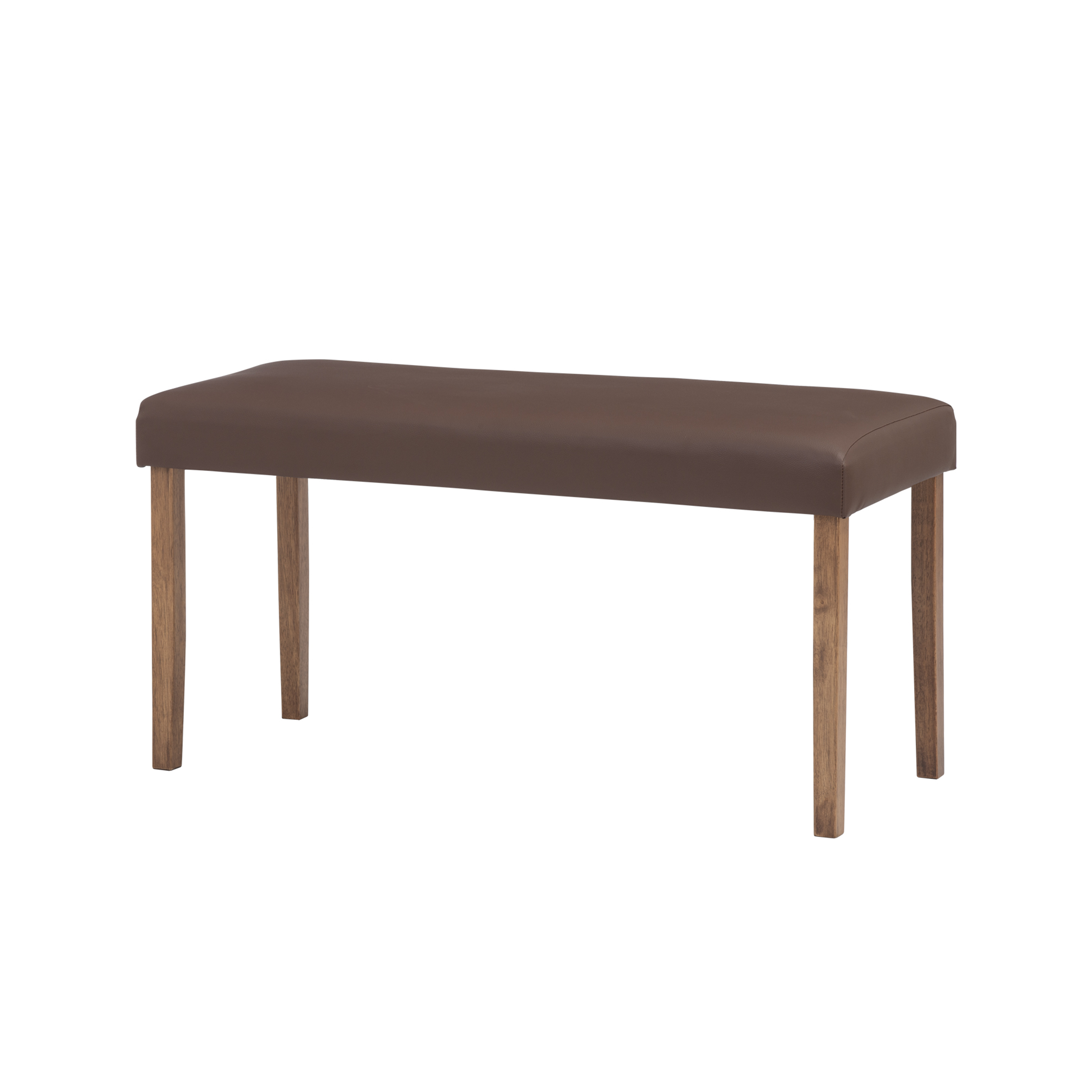 Dahlia Bench 0.9m - Cocoa, Mocha (Faux Leather)