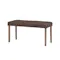 Dahlia Bench 0.9m - Cocoa, Mocha (Faux Leather)