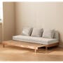 Reese 3 Seater Sofa Bed - Off White - 3