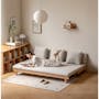 Reese 3 Seater Sofa Bed - Off White - 4