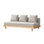 Reese 3 Seater Sofa Bed - Off White - 0