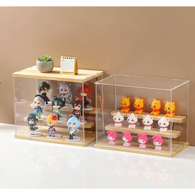 Toy Figurine 3-Tier Acrylic Display Box 22cm - 2