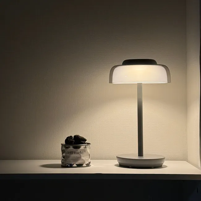 Layer LED Table Lamp - Grey - 3