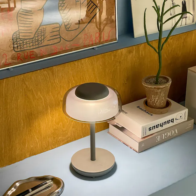Layer LED Table Lamp - Grey - 2