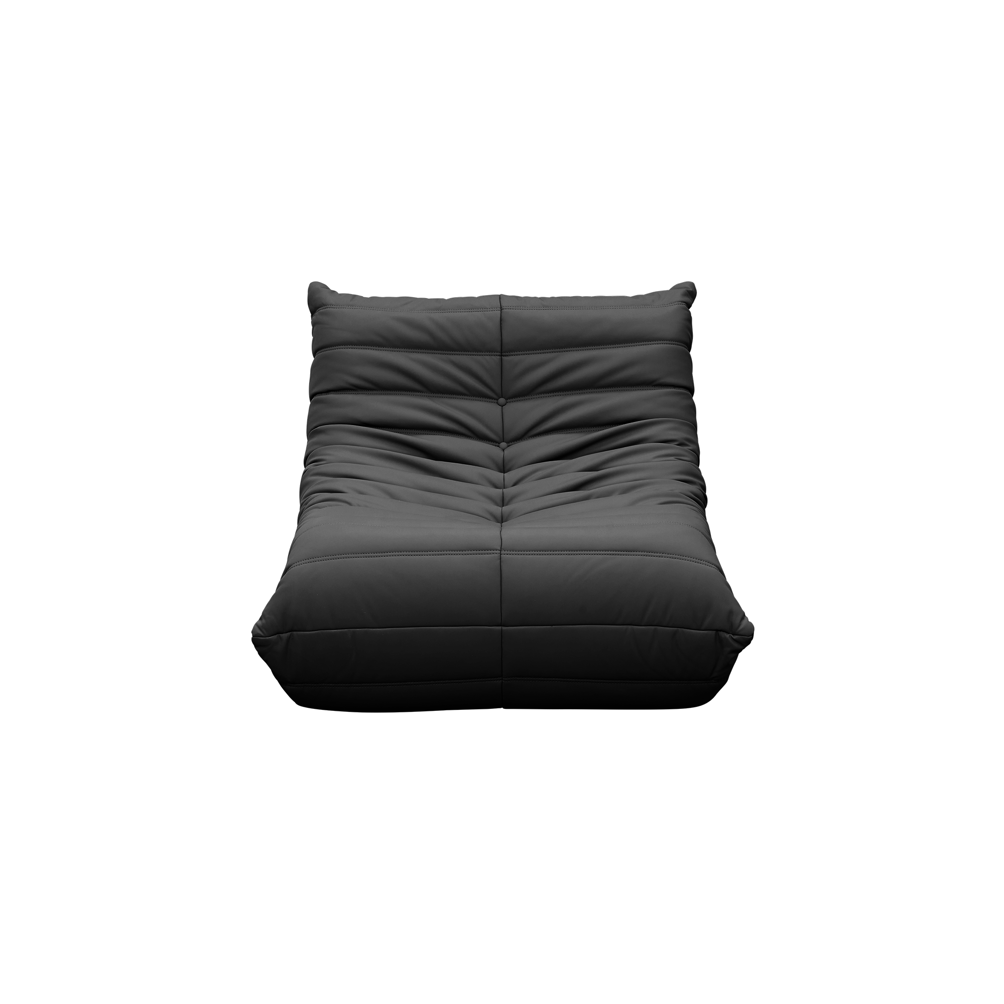 Hayward 1 Seater Low Sofa - Black (Pet Friendly)