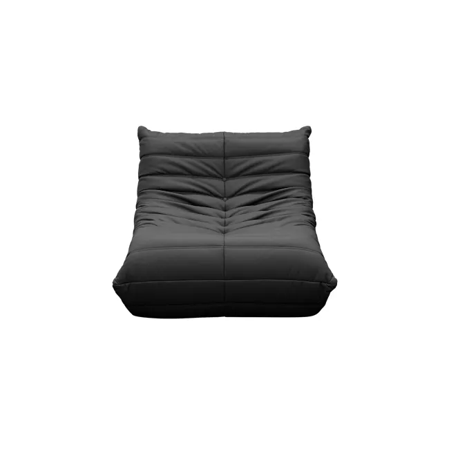 Hayward 1 Seater Low Sofa - Black (Pet Friendly) - 1