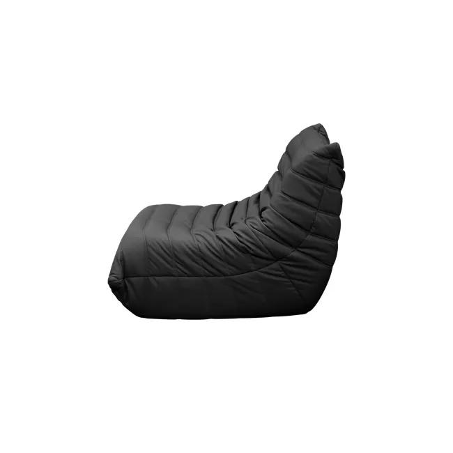 Hayward 1 Seater Low Sofa - Black (Pet Friendly) - 4