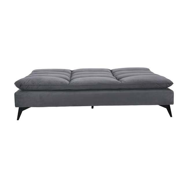 Helge 3 Seater Sofa Bed - Grey (Fabric) - 12