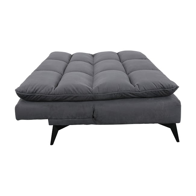 Helge 3 Seater Sofa Bed - Grey (Fabric) - 15