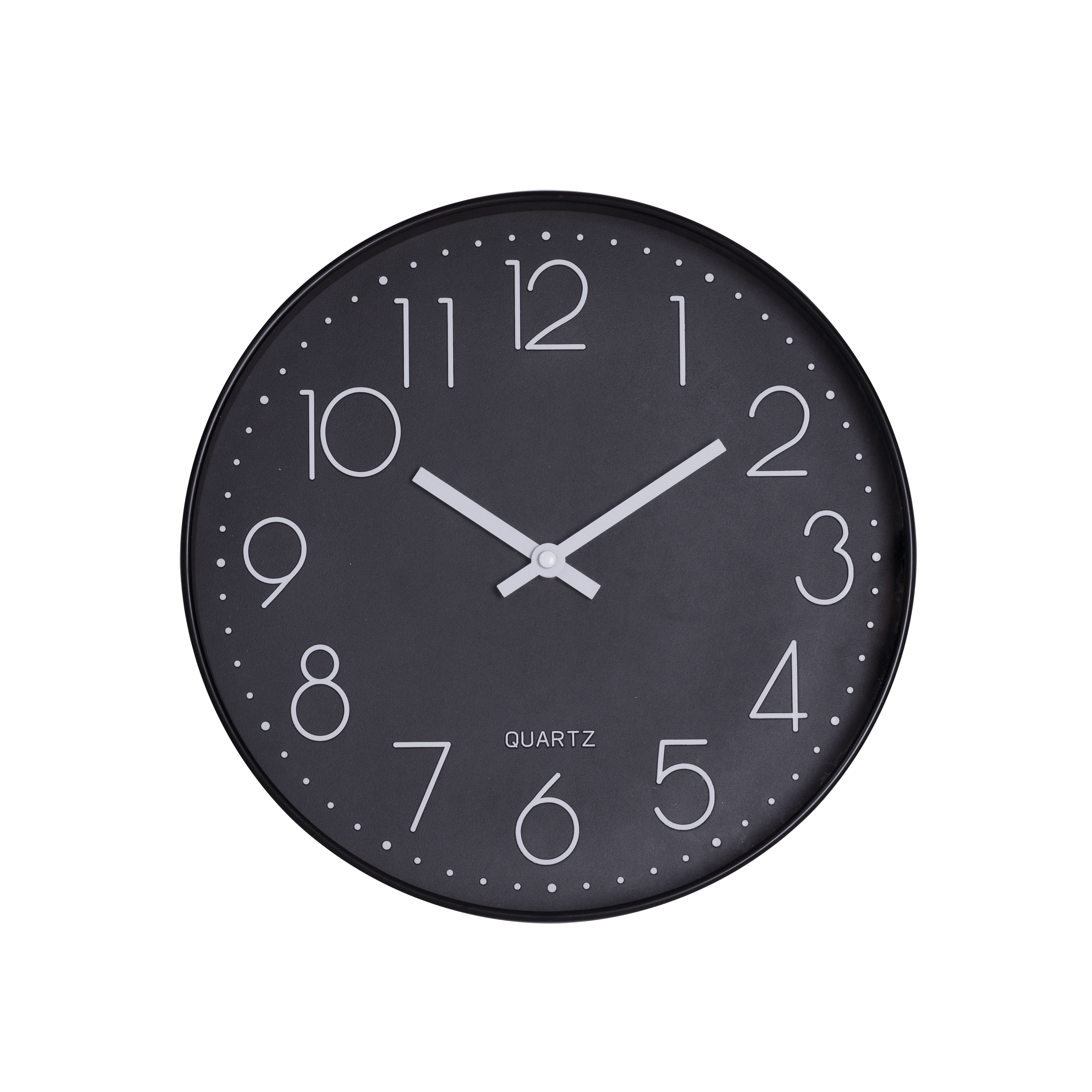 Numbera Wall Clock - Black
