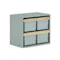 Tidy Toy Cabinet - Blueberry & Almond
