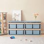 Tidy Toy Cabinet - Blueberry & Almond - 6